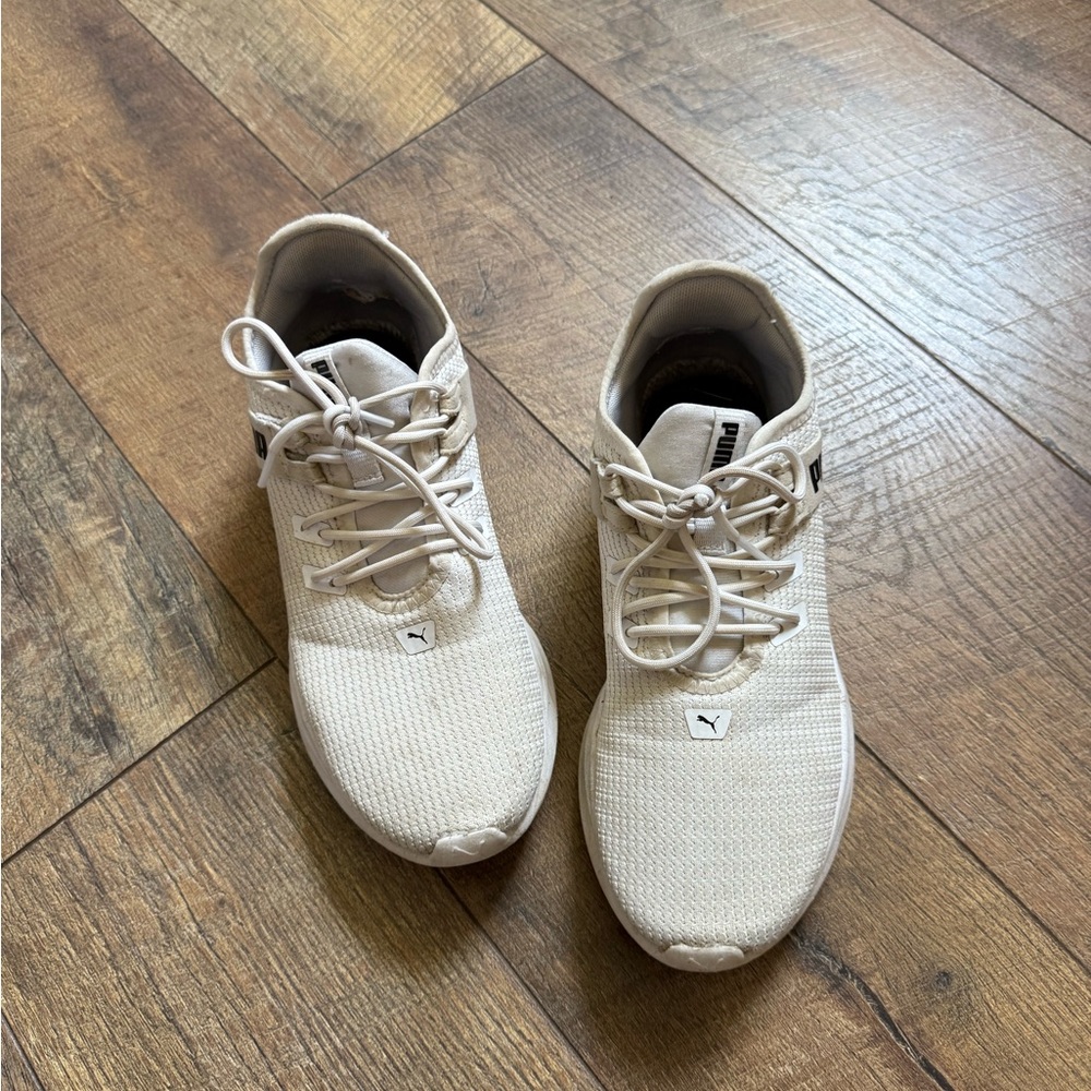 Puma White Athletic Sneakers
